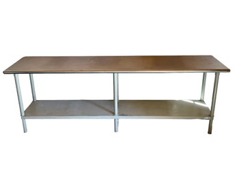 Stainless Steel Table With Lower Shelf - Tabco Mfa. Inc.