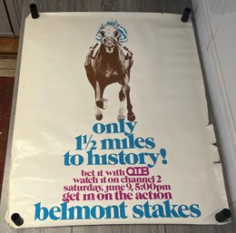 Belmont Stakes Vintage Poster