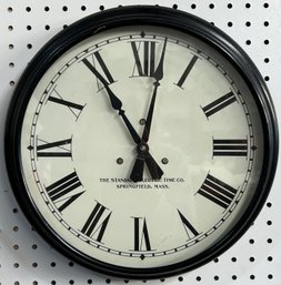 Springfield Mass Wall Mounted Standard Electric Clock