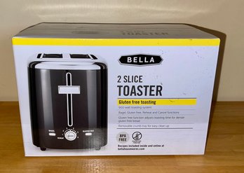 New In Sealed Box Bella 2-Slice Toaster