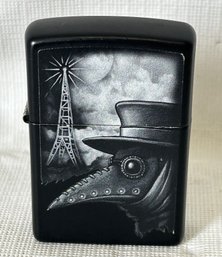 ZIPPO 'plague Of Disinformation' Lighter- Great Subject With Death Mask