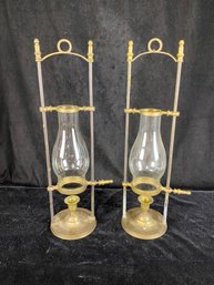 Brass Antique Style Oil Lamp Lanterns