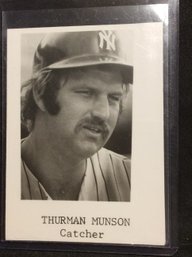 Vintage Thurman Munson Card - K