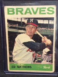 1964 Topps Ed Matthews - K