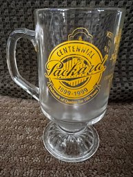 Collectable Packard Centennial Beer Mug With Logo