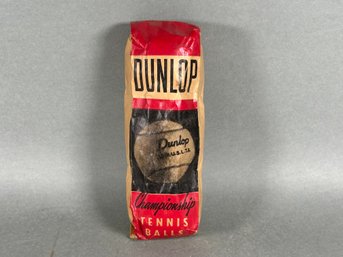 Vintage 1930s Dunlop Tennis Balls, Unopened