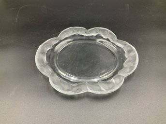 Lalique Crystal Dish