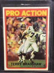 1972 Topps Terry Bradshaw Pro Action - K