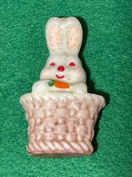 1950s Easter Bunny In  Candle Gurley