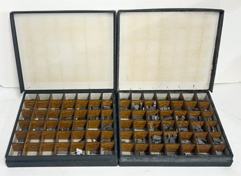 Lot Of Metal Letter Typeset