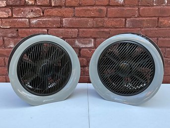 Bionaire Set/2 White Table Fans