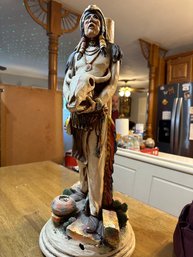 Native American Statute - Rare Vintage