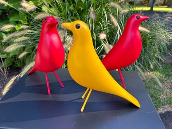 Red And Yellow Birds