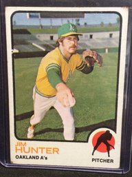 1973 Topps Jim Hunter - K