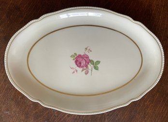 CASTLETON CHINA Platter - Dolly Madison Pattern