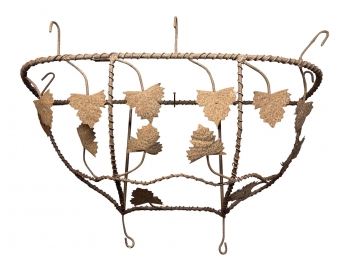 Antique Metal Pot Rack