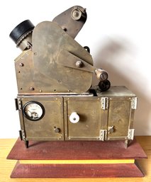 Vintage Brass 35MM Film Projector & Viewer
