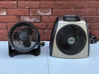 Set/2 Working Table Fans From Vornado & Honeywell