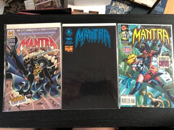 3 Mantra Comics.   Lot 224
