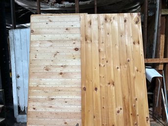 New Solid Pine Barn Doors