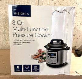 New In Box Insignia 8 Qt Multi Function Pressure Cooker - Lot 5 Of 5