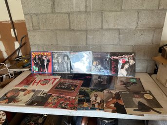 Group Of Miscellaneous Vinyl Records (Untested)