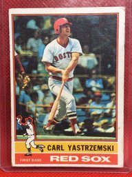 1976 Topps Carl Yastrzemski - K