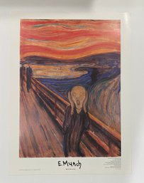 E. Munch, The Scream. Offset Museum Poster