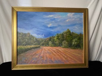 Framed Oil Painting Landscape