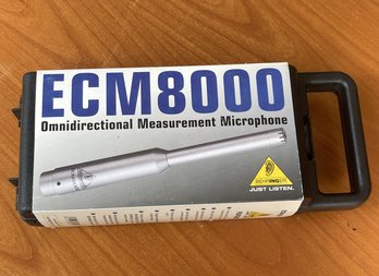 Behringer ECM8000 Omnidirectional Measurement Microphone