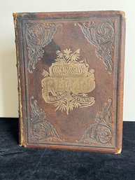 Antique Commemorative Biography Of Fairfield Connecticut