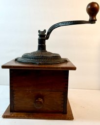 Antique Imperial Arcade Dovetailed Coffee Grinder