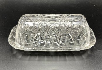 Beautiful Waterford Marquis Covered Butter Dish