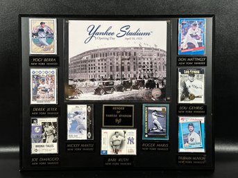 Sports Memorabilia: A Large NY Yankees Wall Plaque, Heroes Of Yankee Stadium