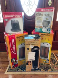 Lot Of Five Electrical Heaters