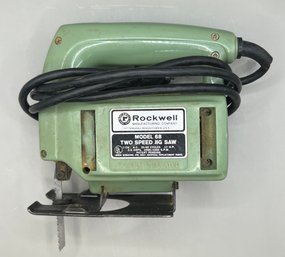 Rockwell Model 68 Two Speed Jigsaw