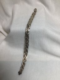 Thick Sterling Silver Rope Bracelet