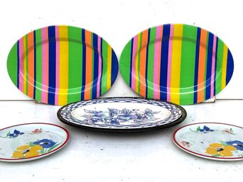 Portuguese And Italian Ceramic Serving Ware