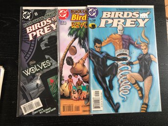 3 Birds Of Prey Revolution Comics.  Lot 227