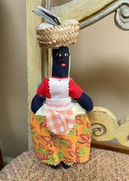 Charming Vintage Handmade Jamaican Doll