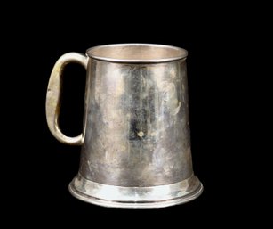 Imported Sterling Silver Mug From Cairo Egypt With Markings 10.42 OZT