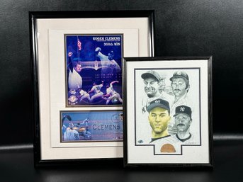 Sports Memorabilia: NY Yankees Featuring Roger Clemens & Other Players