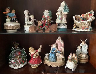 Christmas Figurines- Mostly Musical