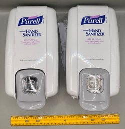 2 Wall Hand Sanitizer Dispensers With 2 Refills