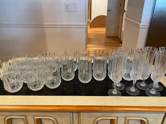 Large Set Drinking Glasses