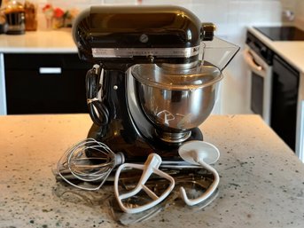 Black KitchenAid Artisan Stand Mixer