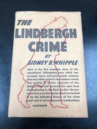 1st Ed. (1935) The Lindbergh Crime By Sidney B. Whipple - Vintage True Crime Hardcover Book