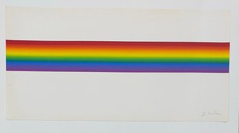James Norman 'RAINBOW' 1979 Original Serigraph