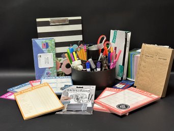 A Large Assortment Of Office Supplies