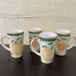 A Set Of 4 Tall Mugs - Hausenware